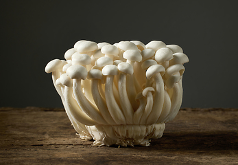 Image showing fresh raw mushrooms