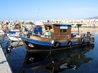 Image showing Side reflections. Pomos. Cyprus