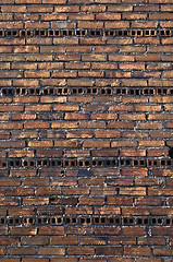 Image showing Rugged brick wall