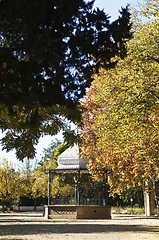 Image showing Bandstand in the park