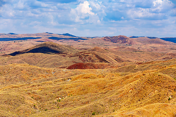 Image showing Devastated central Madagascar landscape - Miandrivazo, Province Vakinankaratra