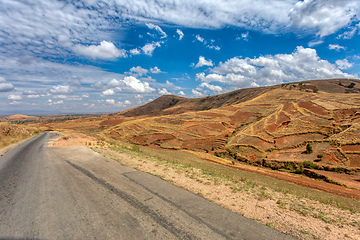 Image showing Central Madagascar landscape - Betafo, Vakinankaratra Madagascar