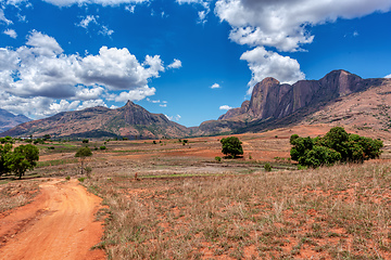 Image showing Andringitra national park,mountain landscape, Madagascar wilderness landscape