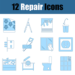 Image showing Repair Icon Set