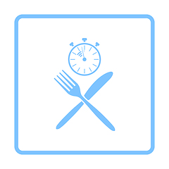 Image showing Fast Lunch Icon