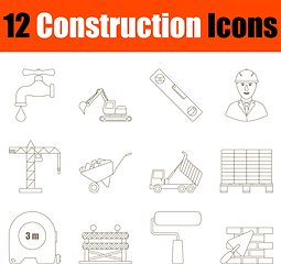 Image showing Construction Icon Set