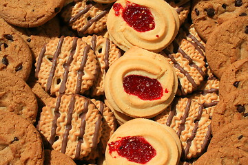 Image showing Assortment of Cookies