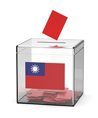 Image showing Concept image for elections in Taiwan