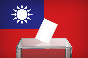 Image showing Concept image for elections in Taiwan