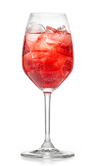 Image showing fresh sparkling summer cocktail