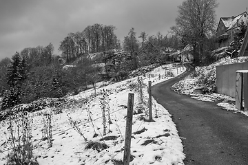 Image showing idyllic winter scenery