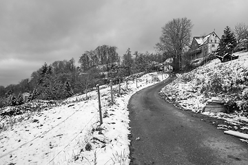 Image showing idyllic winter scenery