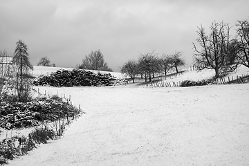 Image showing idyllic winter scenery