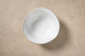 Image showing empty white bowl