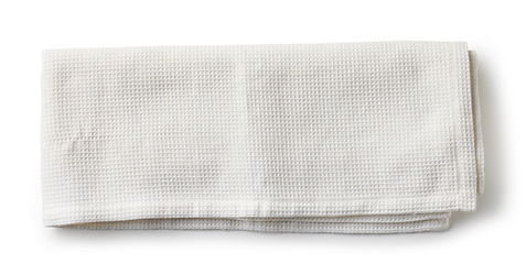 Image showing folded cotton napkin