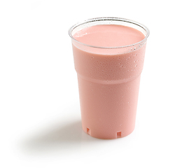 Image showing glass of milkshake