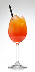 Image showing fresh tasty summer cocktail