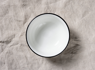 Image showing empty white bowl