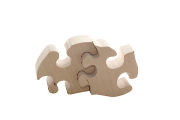 Image showing wooden puzzle                