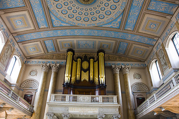 Image showing Organ pipes