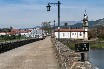 Image showing Bridge crossing the Rio Lima