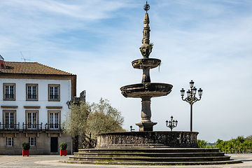 Image showing 18th Century fountain in Ponte de Lima