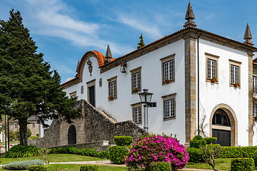 Image showing City council square in Ponte de Lima, Portugal