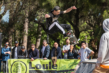 Image showing Guilherme Lima during the 1st Stage DC Skate Challenge