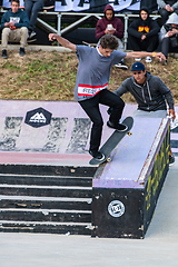 Image showing Tiago Pinto during the 1st Stage DC Skate Challenge