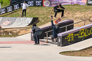 Image showing Fernando Lima during the 1st Stage DC Skate Challenge