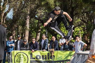 Image showing Guilherme Lima during the 1st Stage DC Skate Challenge