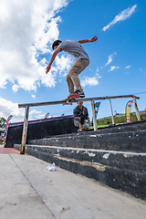 Image showing Diogo Carmona during the 1st Stage DC Skate Challenge