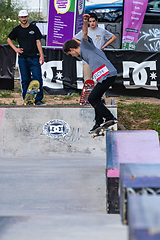 Image showing Tiago Pinto during the 1st Stage DC Skate Challenge