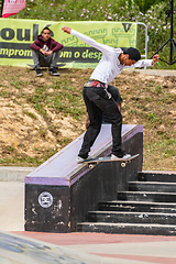 Image showing Guilherme Durand during the 1st Stage DC Skate Challenge