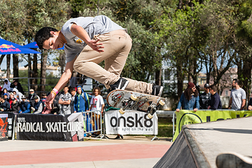 Image showing Diogo Carmona during the 1st Stage DC Skate Challenge