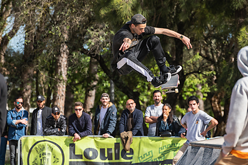 Image showing Guilherme Lima during the 1st Stage DC Skate Challenge