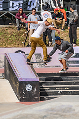 Image showing Cesar Afonso during the 1st Stage DC Skate Challenge