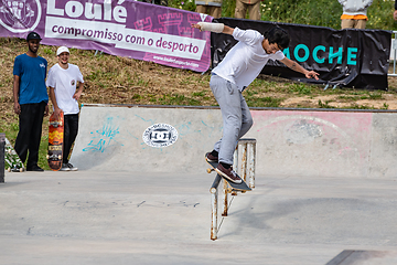 Image showing Tiago Lopes during the 1st Stage DC Skate Challenge