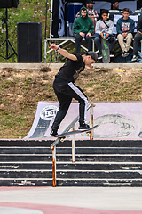 Image showing Guilherme Lima during the 1st Stage DC Skate Challenge