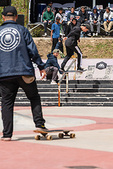 Image showing Guilherme Lima during the 1st Stage DC Skate Challenge