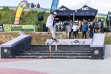 Image showing Tiago Lopes during the 1st Stage DC Skate Challenge