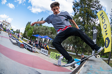 Image showing Tiago Pinto during the 1st Stage DC Skate Challenge