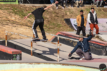 Image showing Guilherme Lima during the 1st Stage DC Skate Challenge