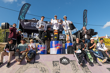 Image showing Bruno Senra wins the 1st Stage of DC Skate Challenge by Moche