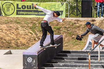 Image showing Guilherme Durand during the 1st Stage DC Skate Challenge