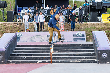 Image showing Cesar Afonso during the 1st Stage DC Skate Challenge