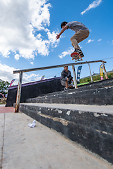 Image showing Diogo Carmona during the 1st Stage DC Skate Challenge