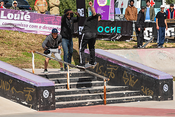 Image showing Guilherme Lima during the 1st Stage DC Skate Challenge