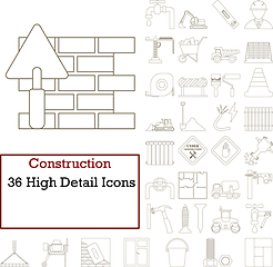 Image showing Construction Icon Set