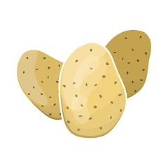 Image showing Potato Icon